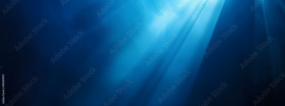 Shiny light on a blue background makes it look mysterious. Shiny light on a blue background makes it look mysterious.