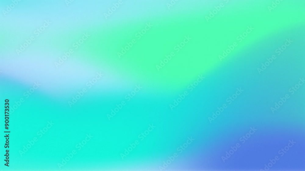Light Blue and Green Abstract Gradiant motion Background 