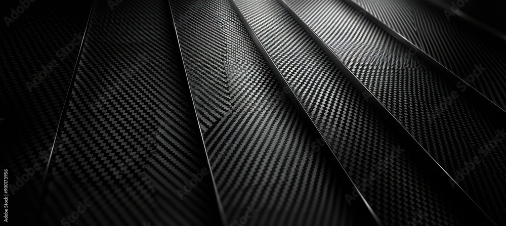 Sleek Industrial Carbon Fiber Background Sleek Industrial Carbon Fiber Background