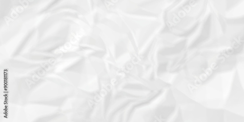 White ripped wrap wrinkly old paper background. panorama craft wrinkly paper texture background, crumpled pattern texture. paper crumpled texture.	
