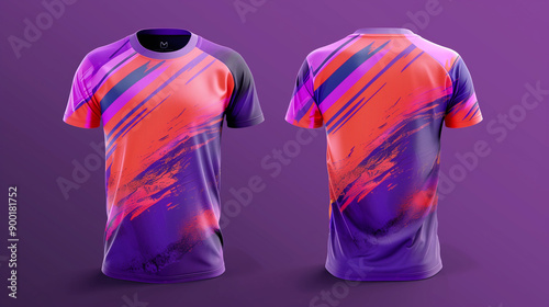 sport jersey t-shirt design sublimation print
