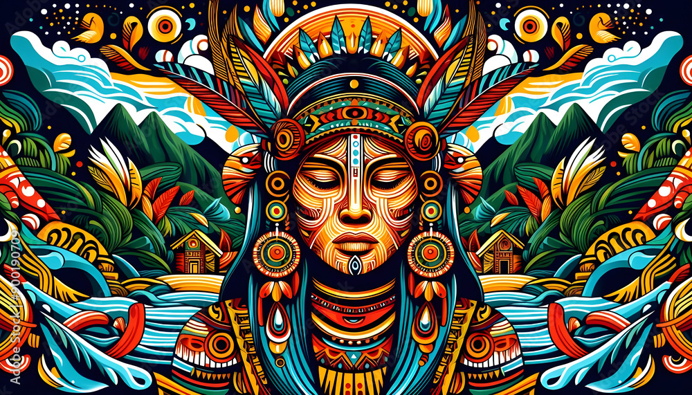 Obraz premium Indigenous
