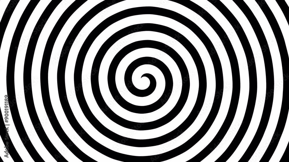Black and white spiral swirl, concepts, ideas, 4k, transparent background with alpha channel, seamless loopbale element Black and white spiral swirl, concepts, ideas, 4k, transparent background with alpha channel, seamless loopbale element