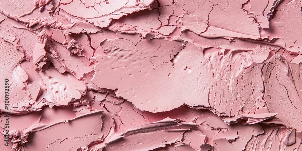 Fototapeta premium Texture of smudge cosmetic cream