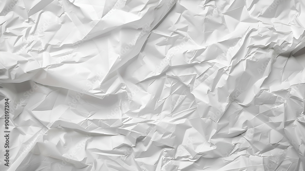 Obraz premium White creased crumpled paper background grunge texture backdrop,White creased crumpled paper background grunge texture backdrop,Texture of crumpled white parchment or paper Abstract background 