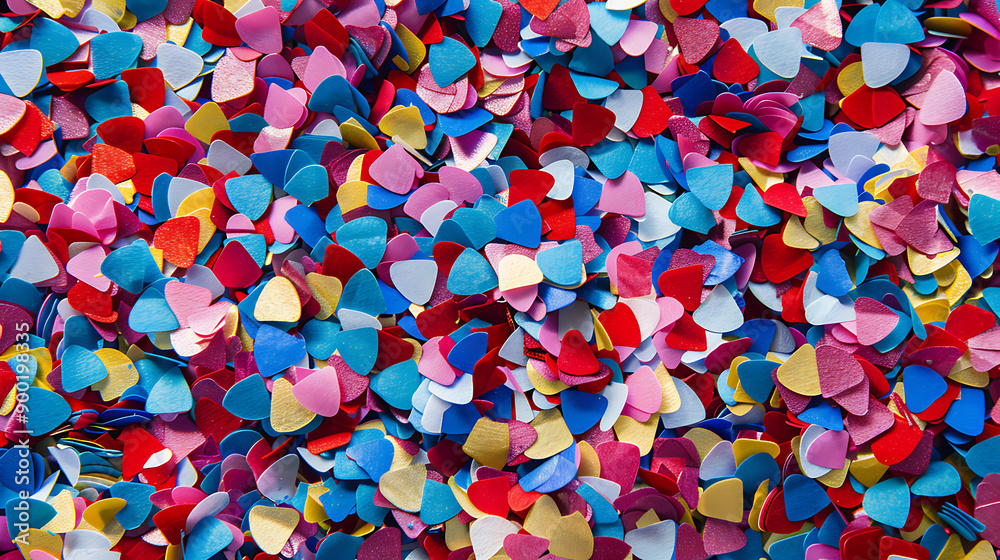Colored confetti Colored confetti