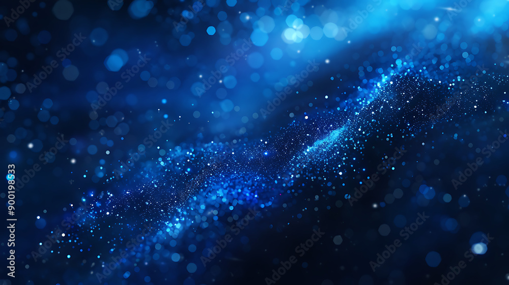 Dark blue and glow particle abstract background. Dark blue and glow particle abstract background.