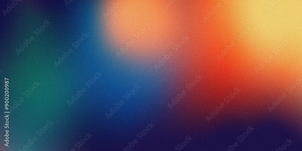 Blurred gradient and grainy texture abstract background with a blend of vibrant colors Blurred gradient and grainy texture abstract background with a blend of vibrant colors