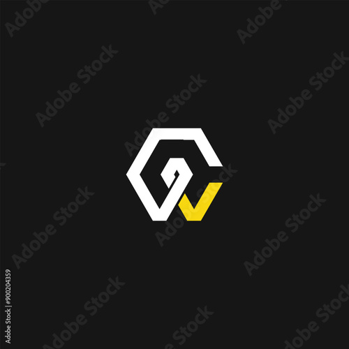 Monogram c w cw wc initial bold luxury logo template for gym sport futuristic technology brand business. Combination letter alphabet for personal branding travel fashion beauty