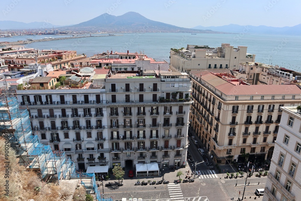 Napoli - Via Santa Lucia dal Belvedere di Monte Echia