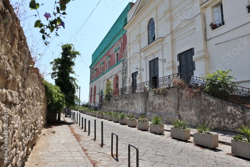 Obraz na płótnie Napoli - Via Egiziaca a Pizzofalcone w salonie