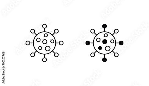 Hosting icon design with white background stock illustration