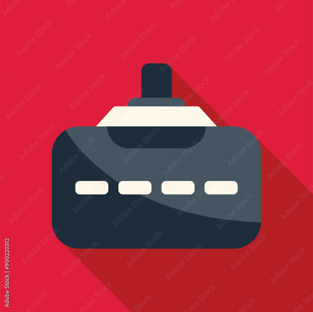 Vr headset illustration showing the concept of virtual reality, entertainment, and modern technology Vr headset illustration showing the concept of virtual reality, entertainment, and modern technology