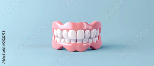 Discover a flat design illustration demonstrating effective orthodontic retainer maintenance techniques for optimal oral health. Perfect for dental education resources.