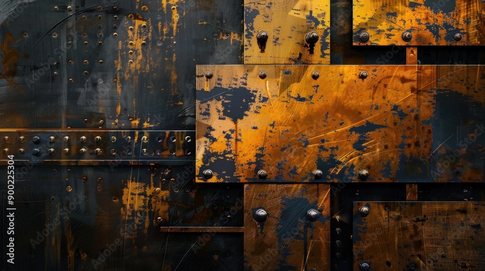 Rustic Metal Wall Texture Rustic Metal Wall Texture