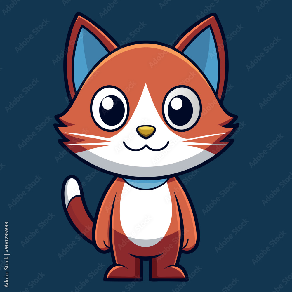 Obraz premium Cat Art Design and Cats Background