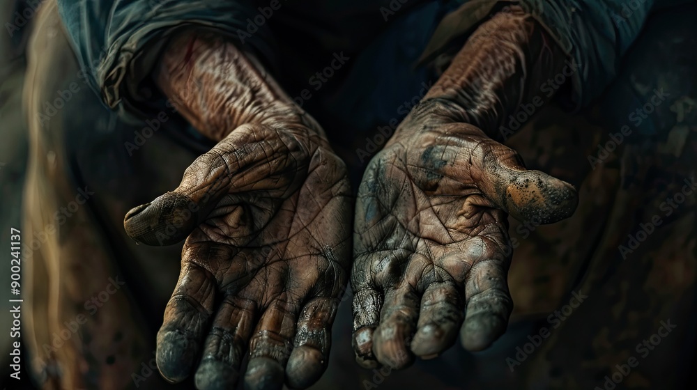 Hands medical doctor. Generative AI Hands medical doctor. Generative AI