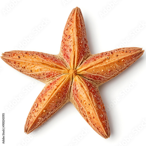 Star anises, isolated on white background photo