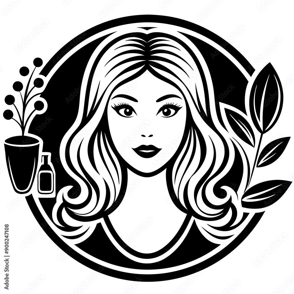 Beauty parlour, Skincare, Hair Salon, Spa, cosmetic Vector Beauty parlour, Skincare, Hair Salon, Spa, cosmetic Vector