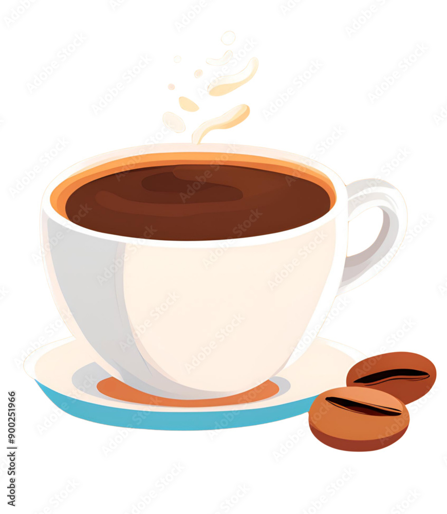 Obraz premium coffee top