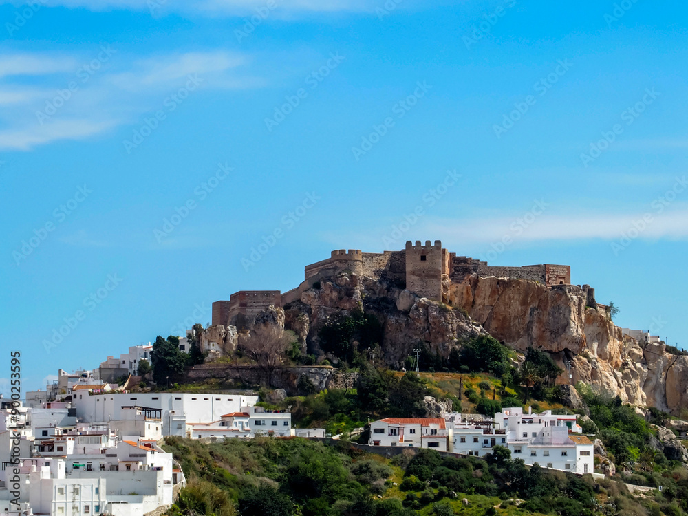 Medieval castle of Salobreña. Granada, Andalusia, Spain. Medieval castle of Salobreña. Granada, Andalusia, Spain.