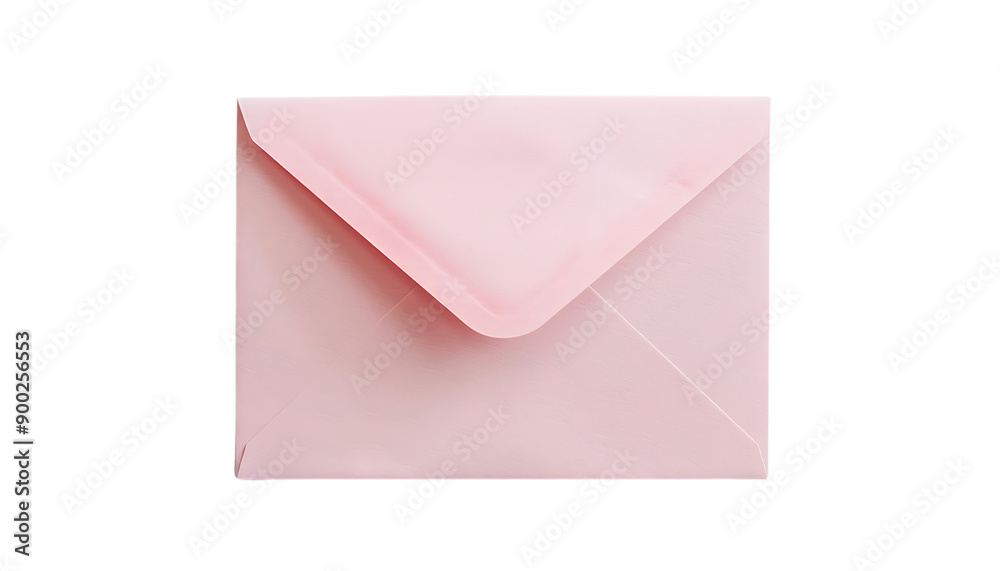 pink envelope isolated on white background pink envelope isolated on white background