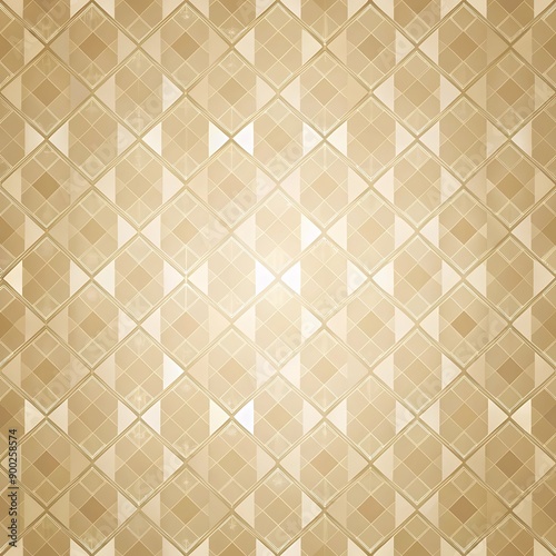 Abstract Geometric Pattern of Beige and Cream Tones.