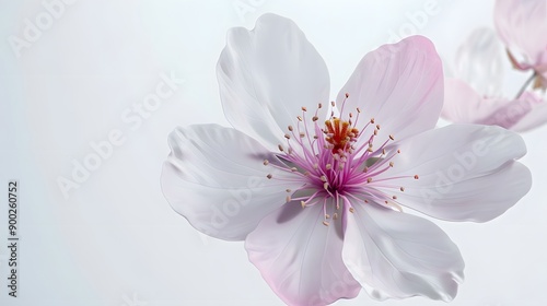 Delicate Pink Cherry Blossom Flower