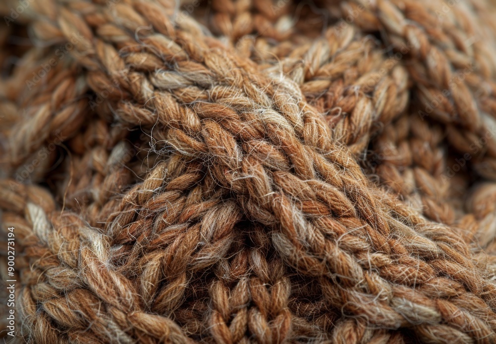 A close up of a knitted wool sock, showing the interlocking fibers and pattern A close up of a knitted wool sock, showing the interlocking fibers and pattern