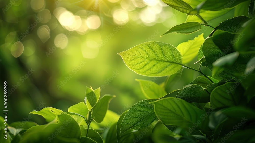 Nature of green leaf in garden at summer. Natural green leaves plants using as spring background cover page greenery environment ecology wallpaper, generative ai Nature of green leaf in garden at summer. Natural green leaves plants using as spring background cover page greenery environment ecology wallpaper, generative ai