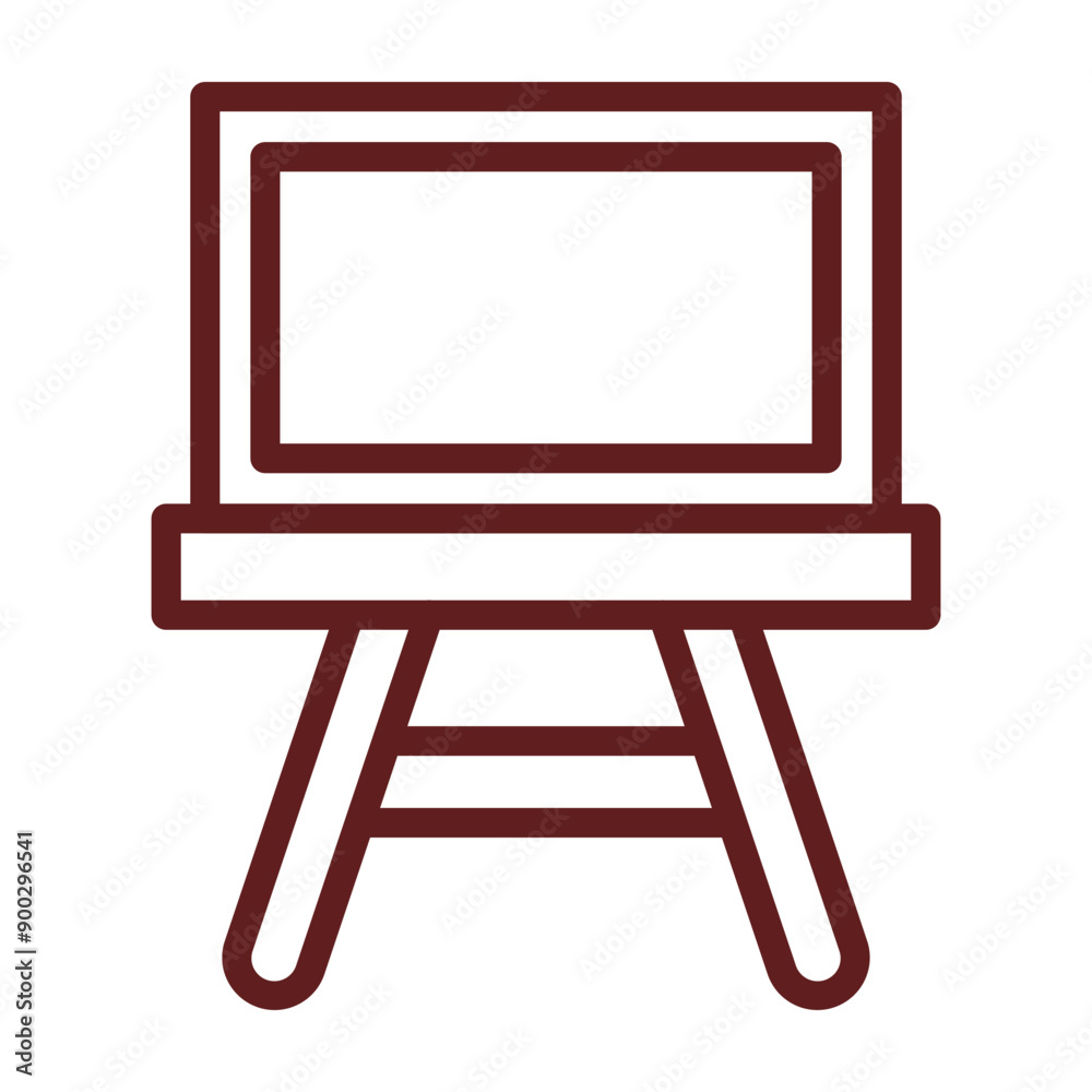 Canvas Vector Line Maroon Design Canvas Vector Line Maroon Design