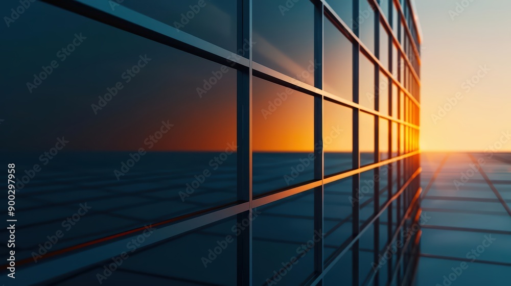 Fototapeta premium Energy management in an ultramodern setting