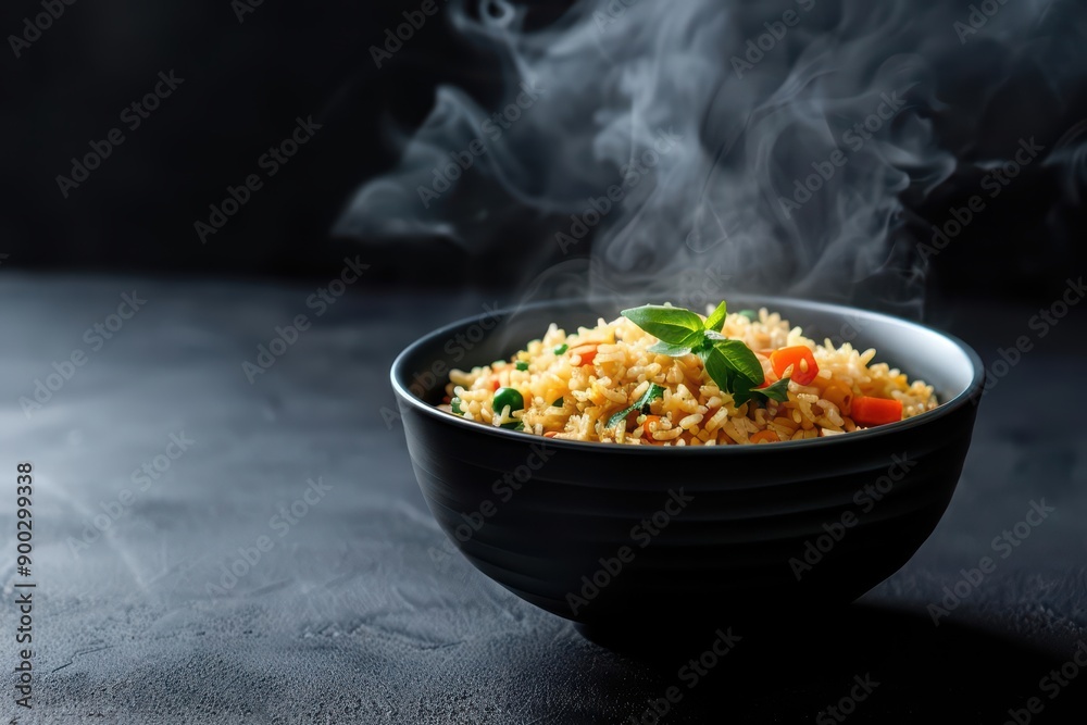 Pulao in an ultramodern setting Pulao in an ultramodern setting