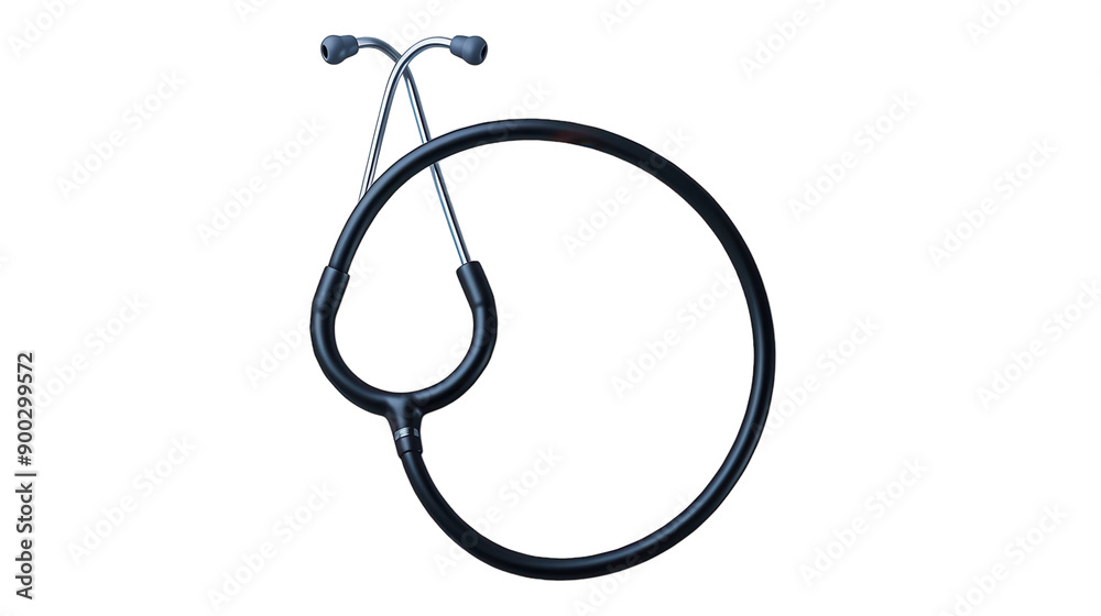 An Artistic Representation of a Stethoscope Captured Against a Subtle Background at Sunset An Artistic Representation of a Stethoscope Captured Against a Subtle Background at Sunset