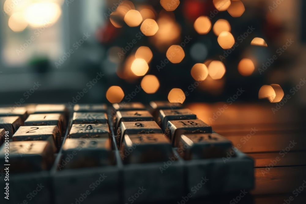 Ultramodern advent calendar with daily treats and surprises Ultramodern advent calendar with daily treats and surprises