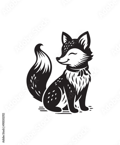 Wallpaper Mural fox vector art,graphics foxs icons set,vintage illustration fox clipart,vector foxs flat style artwork design Torontodigital.ca