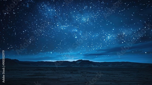 Starry night wallpaper © pixelwallpaper