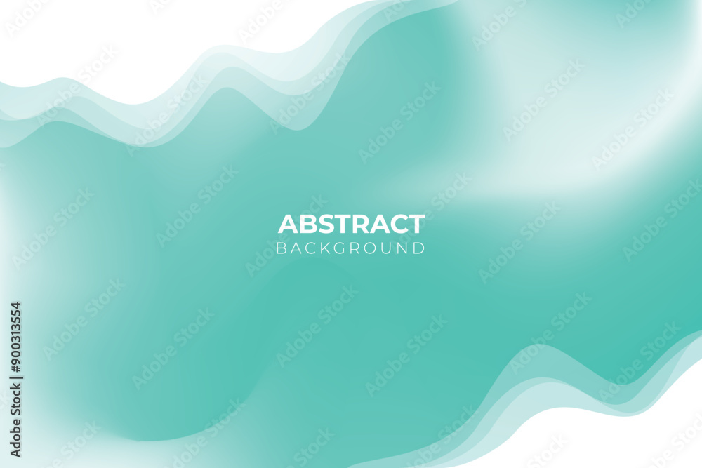 Modern fluid gradient background with curvy shapes Free Vector