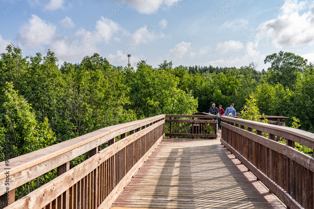 Potter Marsh Wildlife Viewing Boardwalk, Anchorage, Alaska Potter Marsh Wildlife Viewing Boardwalk, Anchorage, Alaska