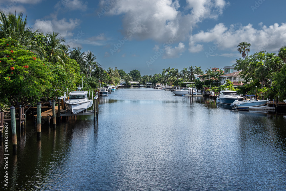 Fort Lauderdale, a residential city close to the beach Fort Lauderdale, a residential city close to the beach