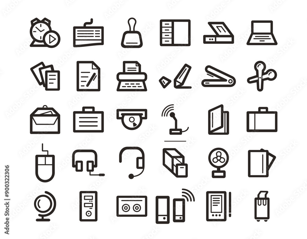 business finance company Line Icon Set Free Vector. editable business finance company Line Icon Set Free Vector. editable