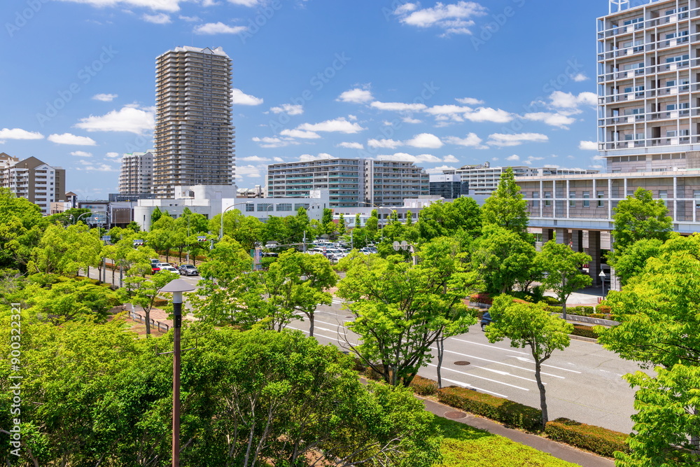 神戸市立西神戸医療センター周辺の風景 神戸市西区西神中央にて 神戸市立西神戸医療センター周辺の風景 神戸市西区西神中央にて