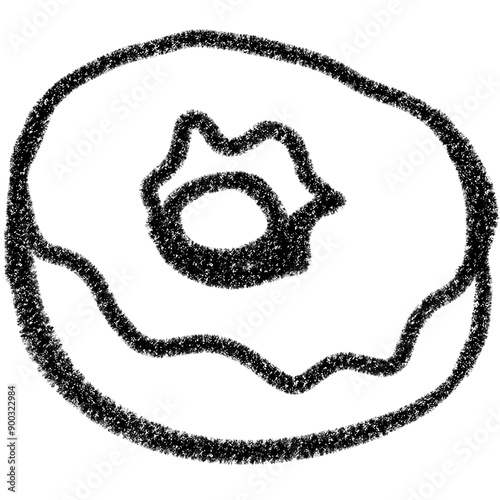 Donuts, bread, desserts, circles, rubber rings, snacks, food,