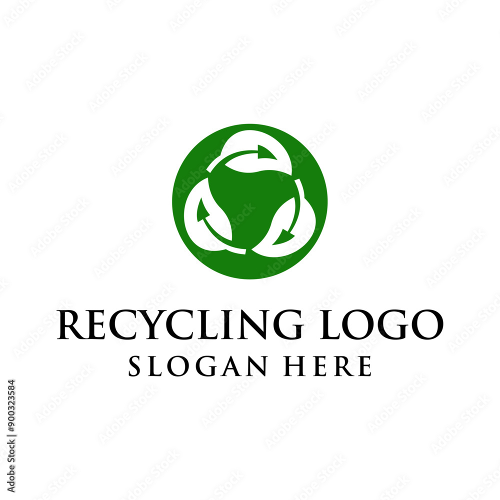 simple, modern, clean recycling logo concept simple, modern, clean recycling logo concept