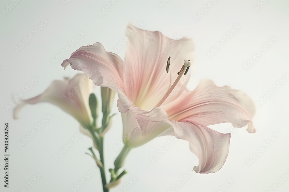 Delicate Pink Lily