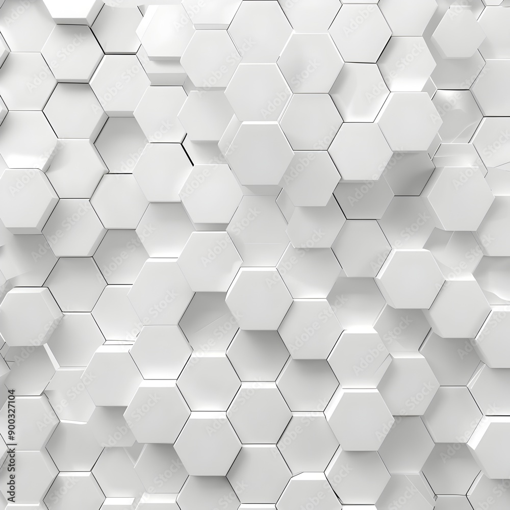 A white background with an array of hexagons in varying sizes, creating geometric patterns that evoke the feel and look of data visualization or computer graphics A white background with an array of hexagons in varying sizes, creating geometric patterns that evoke the feel and look of data visualization or computer graphics