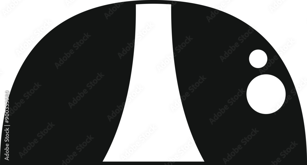 Nuclear power plant cooling towers emitting smoke black silhouette icon isolated on white background Nuclear power plant cooling towers emitting smoke black silhouette icon isolated on white background