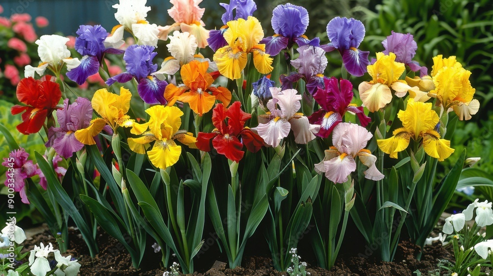 Iris: Named for the Greek goddess of the rainbow, irises boast a variety of colors and symbolize faith, hope, and wisdom, enriching any space with their beauty and significance.
Iris: Named for the Greek goddess of the rainbow, irises boast a variety of colors and symbolize faith, hope, and wisdom, enriching any space with their beauty and significance.