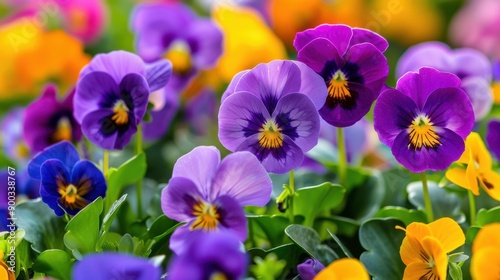 Pansy: Delicate and vibrant, pansies symbolize thoughtful reflection and remembrance. Their colorful blooms enhance gardens and flower beds with a touch of elegance. 