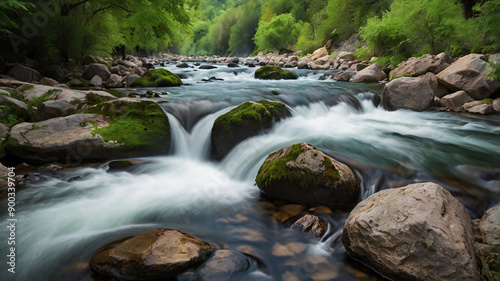 waterfall in the forest